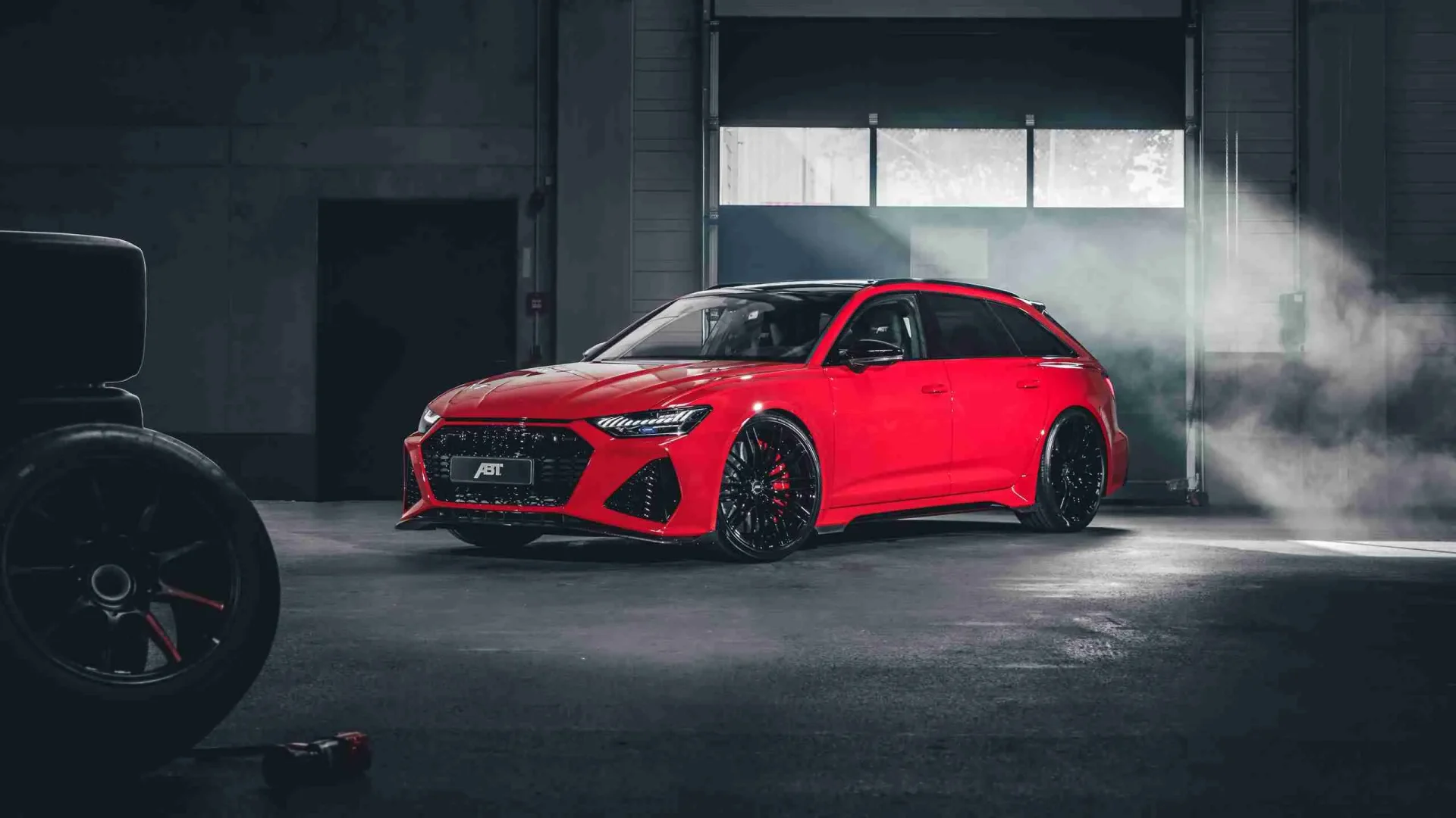 ABT Audi RS6 with professionally installed window tint by Advanced Tint Solutions